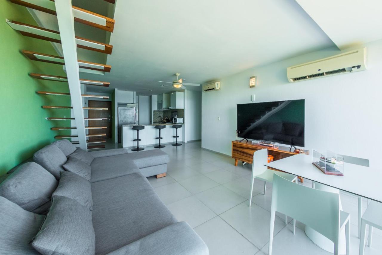 Beachfront Luxury Apartments Cancún Exterior foto
