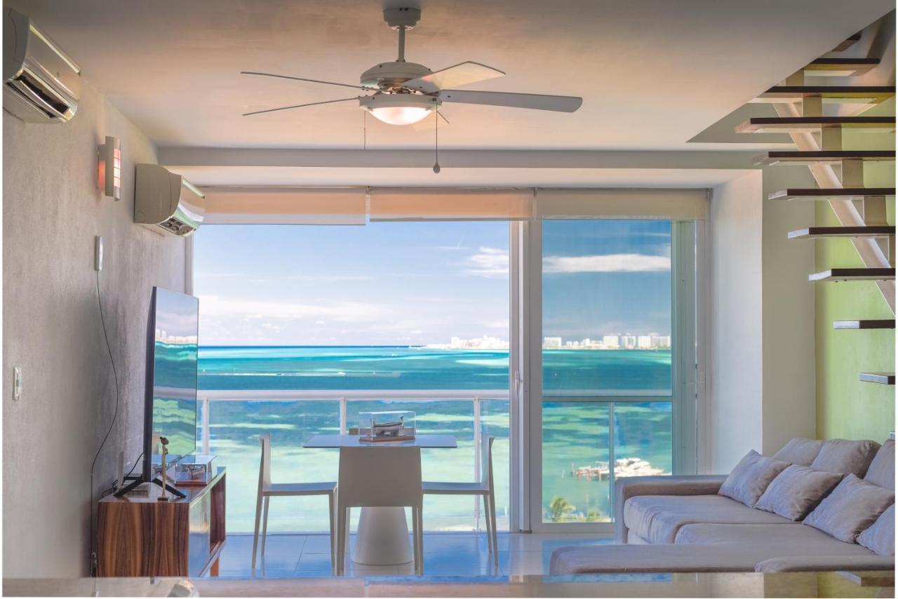 Beachfront Luxury Apartments Cancún Exterior foto