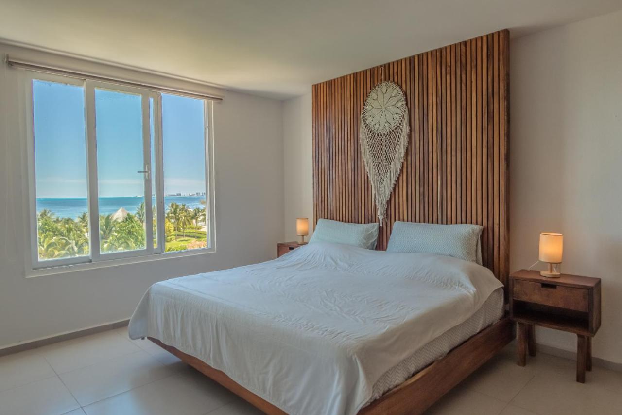 Beachfront Luxury Apartments Cancún Exterior foto