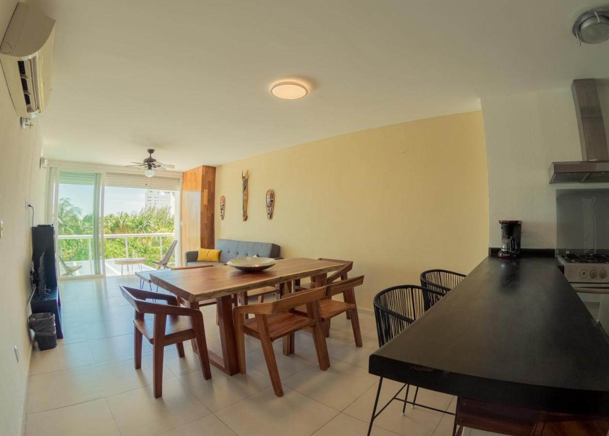Beachfront Luxury Apartments Cancún Exterior foto