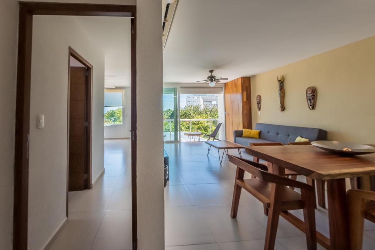 Beachfront Luxury Apartments Cancún Exterior foto